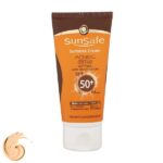 ضد آفتاب سان سیف SPF 50 فاقد چربی مناسب پوست های چرب و جوش دار