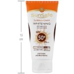 کرم ضد آفتاب سان سیف رنگ بژ روشن SPF50+ | ضد لک و ضد تیرگی روشنکننده