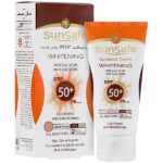 کرم ضد آفتاب سان سیف رنگ بژ روشن SPF50+ | ضد لک و ضد تیرگی روشنکننده