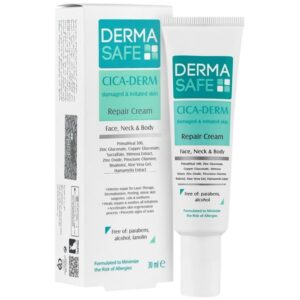 کرم التیام دهنده پوست درماسیف سیکا درم مخصوص صورت گردن و بدن