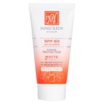کرم ضد آفتاب رنگی و بدون چربی با SPF 60 مای
