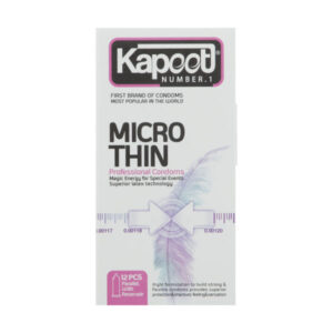 کاندوم خیلی نازک کاپوت مدل Micro Thin بسته 12 عددی