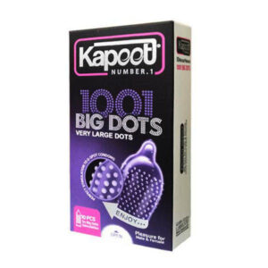 کاندوم خاردار کاپوت مدل Big Dots بسته 10 عددی