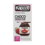 کاندوم ضد حساسیت مدل Choco Sensitive کاپوت 12 عددی