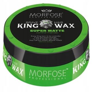 واکس موی مورفوس سبز سری King Wax مدل Super Matte حجم 175 میل