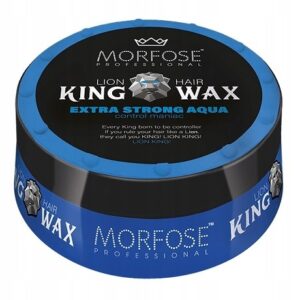 واکس موی مورفوس سری King Wax مدل Extra Strong Aqua حجم 175 میل