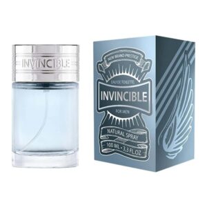 ادکلن مردانه نيو برند Invincible حجم 100 ميل با رايحه خنک و ماندگار