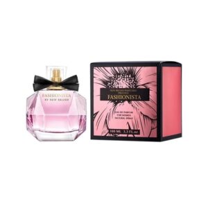 ادکلن زنانه نیو برند مدل Fashionista حجم 100 میل | عطر شیرین و زنانه