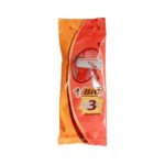 تیغ اصلاح 3 تیغه بیک مناسب پوست حساس بسته 1 عددی