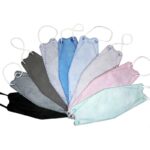 گردونه شانس 21 ماسک سه بعدی 5 لایه KF94 بسته 25 عددی - لوگودار