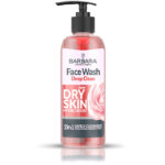 ژل شستشو صورت باربارا مناسب پوست خشک حجم 370 میل