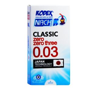 کاندوم ناچ کدکس مدل 0.03 Classic