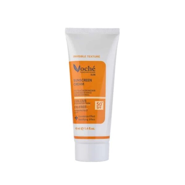 کرم ضد آفتاب بیرنگ وچه مناسب پوست چرب و مستعد آکنه SPF50 حجم 40 میل