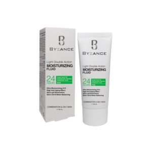 فلوئید مرطوب کننده دابل اکشن بیزانس (Byzance) مخصوص پوست چرب و مختلط حجم 40 میل