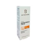 کرم ضد آفتاب رنگی بیزانس SPF50 شماره 40 برونز مناسب پوست خشک و حساس حجم 40 میل