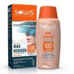 کرم ضد آفتاب رنگی آردن سولاریس SPF100 مدل Max Newgen مناسب پوست حساس و چرب