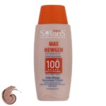 کرم ضد آفتاب رنگی آردن سولاریس SPF100 مدل Max Newgen مناسب پوست حساس و چرب