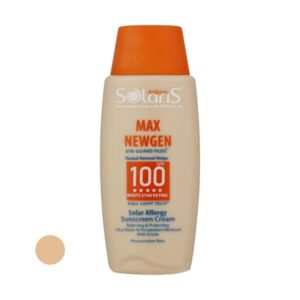 کرم ضد آفتاب رنگی آردن سولاریس SPF100 مدل Max Newgen مناسب پوست حساس و چرب