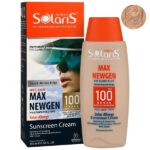 کرم ضد آفتاب رنگی آردن سولاریس SPF100 مدل Max Newgen مناسب پوست حساس و چرب