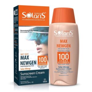 کرم ضد آفتاب رنگی آردن سولاریس SPF100 مدل Max Newgen مناسب پوست حساس و چرب