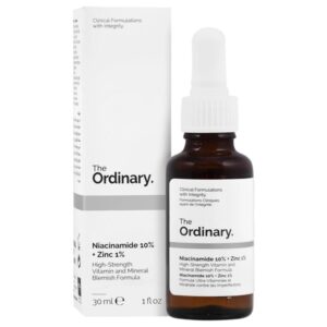 سرم نیاسین آمید 10 درصد اوردینری به همراه زینک 1 درصد | کنترل چربی و کاهش جای جوش