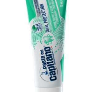 خمیر دندان کاپیتانو Total Protection حجم 75 میل | محافظت کامل، جلوگیری از پوسیدگی و تنفس تازه