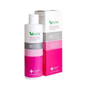 شامپو کراتین وچه برای موهای رنگ شده و آسیب دیده 250 میل | ترمیم و درخشش فوری