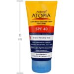 کرم ضد آفتاب آردن Atopia SPF40 مخصوص پوست خشک تا خیلی خشک | محافظت کامل، آبرسان قوی و مقاوم در برابر آب