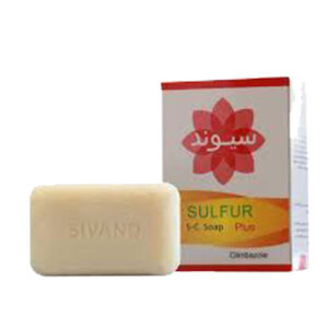 صابون ضد قارچ و ضد باکتری سیوند حاوی کلیمبازول و گوگرد SC | درمان خارش، اگزما و جوش بدن (پوست چرب و حساس)