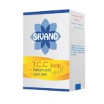 صابون ضد جوش TCC سیوند | حاوی اسید سالیسیلیک و لاکتیک | درمان آکنه و لک پوستی