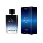 ادکلن مردانه نيو برند PURE SENSE حجم 100 ميل با پخش بو قوي و جذاب