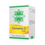 صابون سیوند حاوی روغن درخت چای و تری کلوکاربان Complex 3 | ضد جوش قوی و آنتی باکتریال پوست