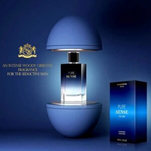 ادکلن مردانه نيو برند PURE SENSE حجم 100 ميل با پخش بو قوي و جذاب