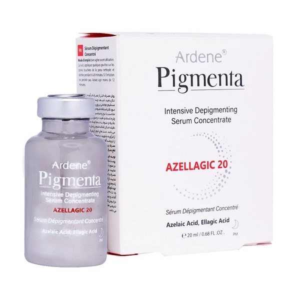 سرم روشن کننده آردن پیگمنتا مدل AZELLAGIC حجم 20 میل | کاهش لک و تیرگی پوست سرم روشن کننده آردن پیگمنتا مدل AZELLAGIC حجم 20 میل | کاهش لک و تیرگی پوست