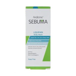 مایع شوینده غیر صابونی بدن آردن سبوما مدل Liquipain مناسب پوست چرب و تحریک شده حجم 250 میل